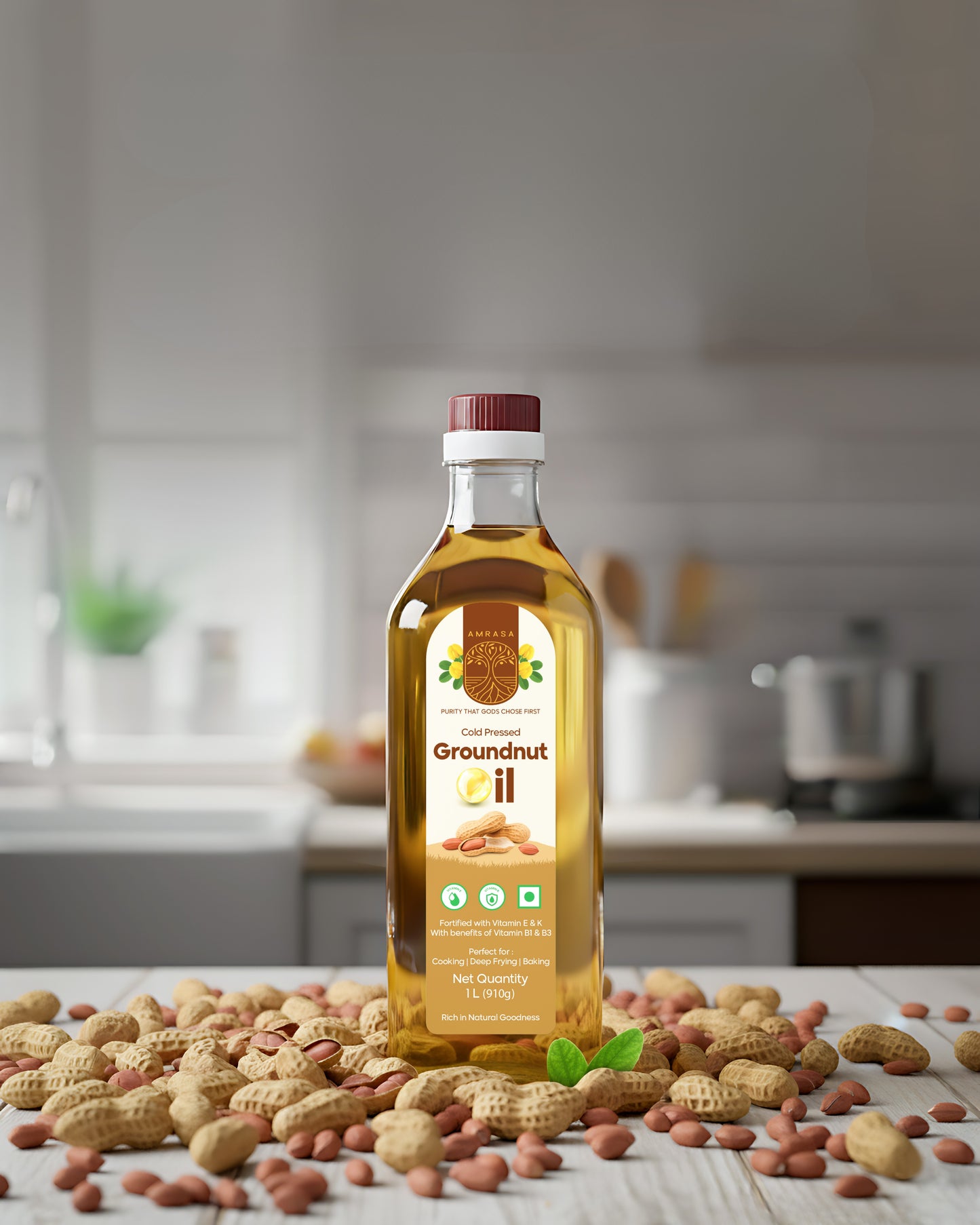 Cold Pressed Ground Nut Oil