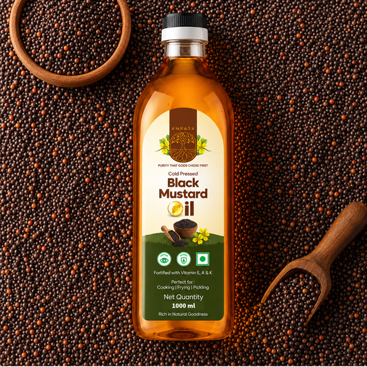Cold Pressed Black Mustard Oil