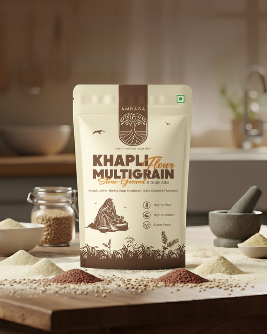 Khapli Multigrain Stone-Grounded Flour