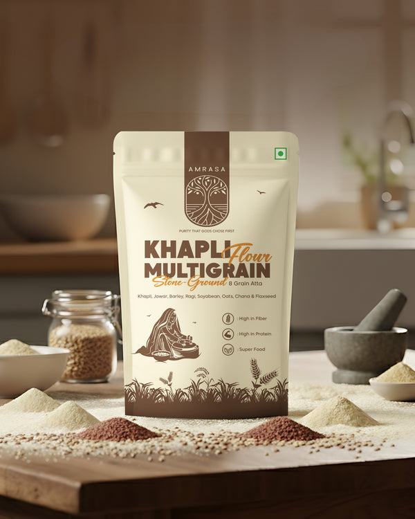 Khapli Multigrain Stone-Grounded Flour