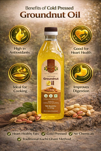 Cold Pressed Ground Nut Oil