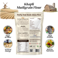 KHAPLI MULTIGRAIN FLOUR COMBO OFFER (5KG + 5KG)