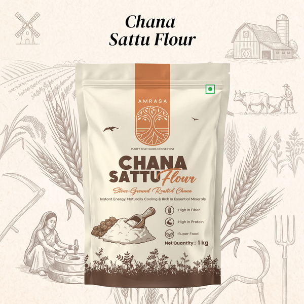 Roasted Channa Sattu Flour