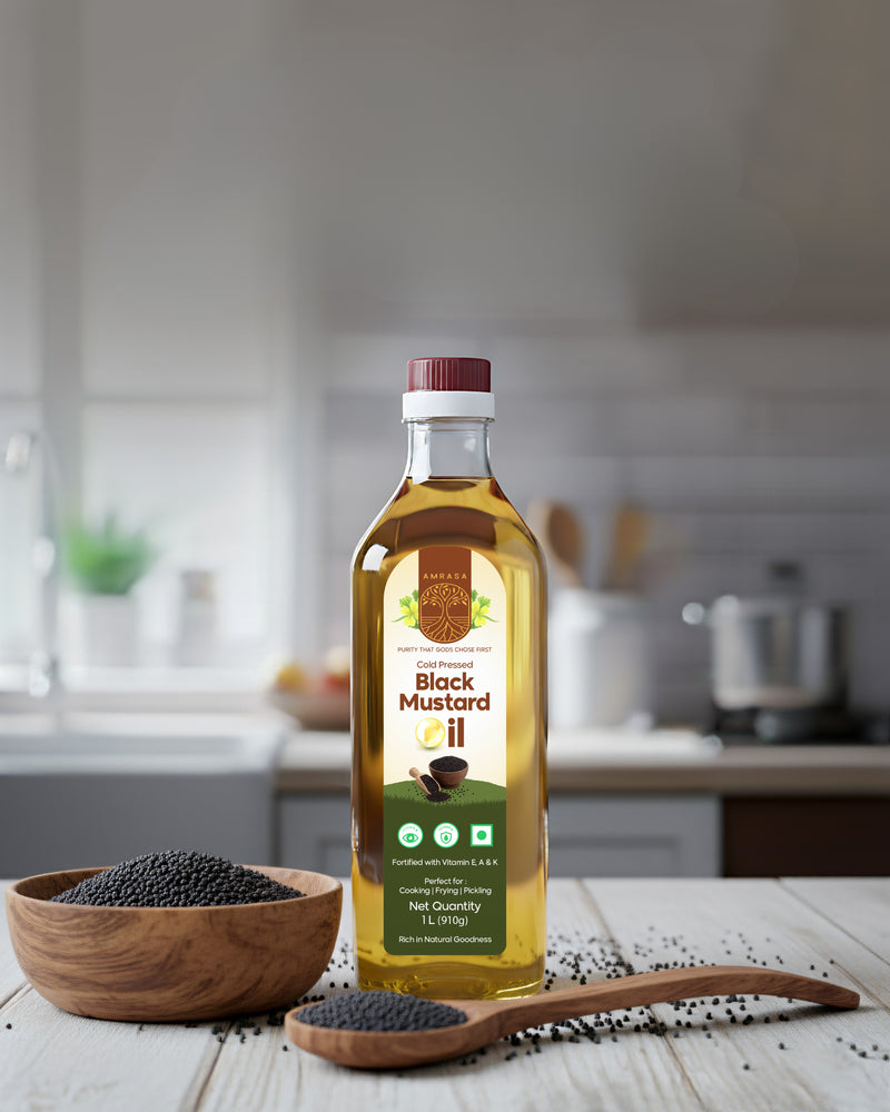 Cold Pressed Black Mustard Oil
