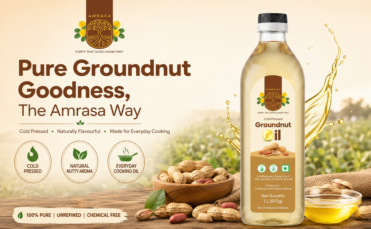 Cold Pressed Ground Nut Oil