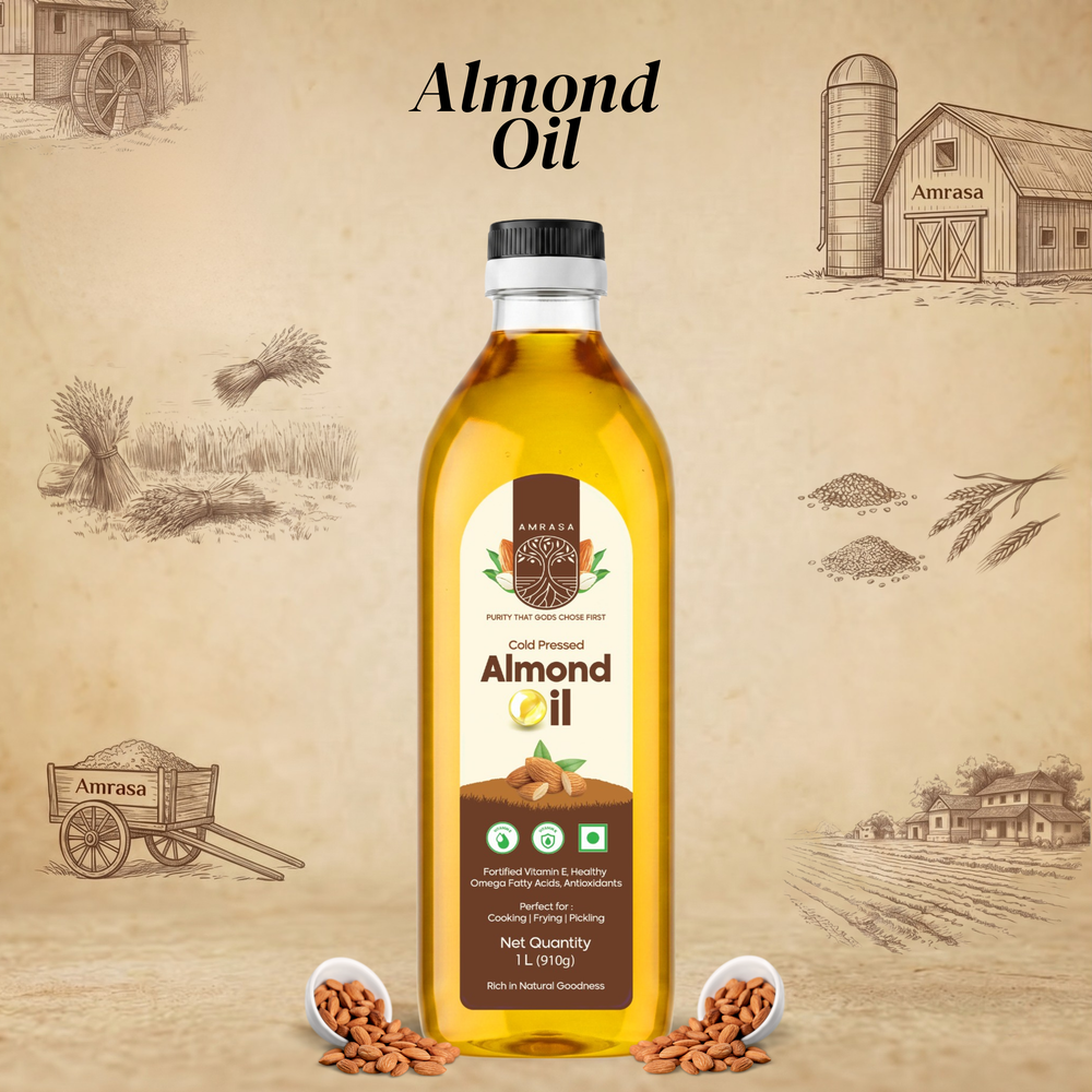 Cold Pressed Almond Oil 