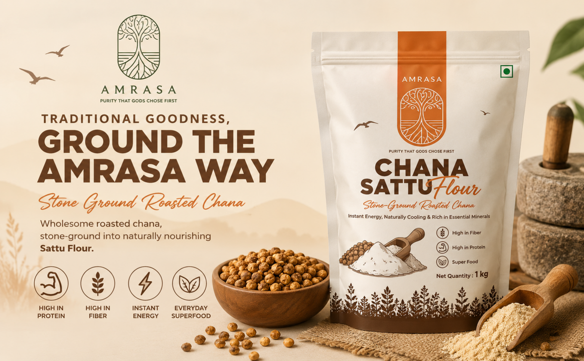 Roasted Channa Sattu Flour