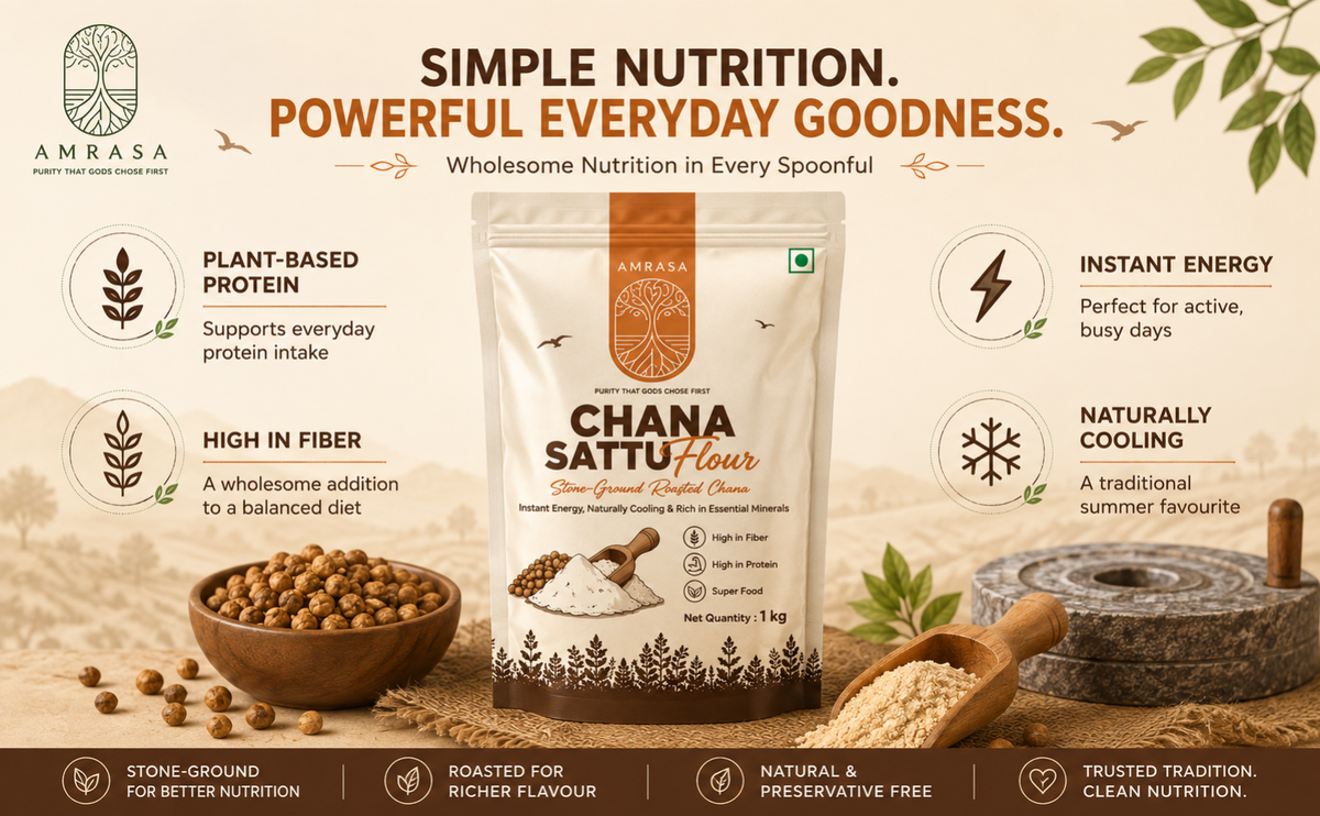 Roasted Channa Sattu Flour