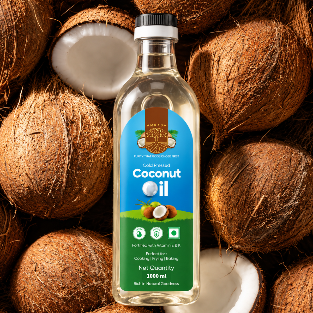 Cold Pressed Filtered Coconut Oil