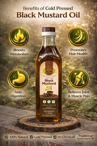 Cold Pressed Black Mustard Oil