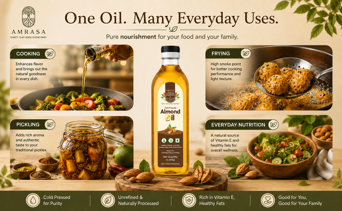 Cold Pressed Almond Oil
