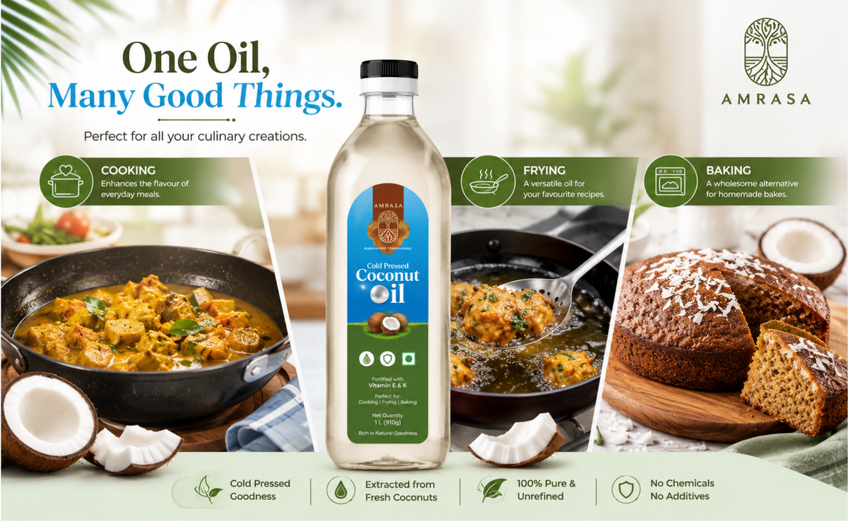 Cold Pressed Filtered Coconut Oil