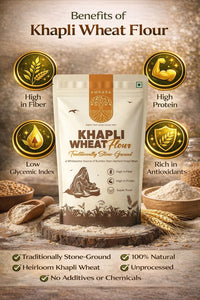 Khapli Stone-Grounded Wheat
