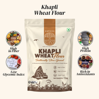 Khapli Stone-Grounded Wheat Flour