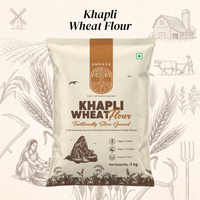 Khapli Stone-Grounded Wheat Flour