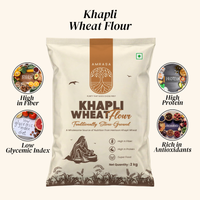 Khapli Stone-Grounded Wheat Flour
