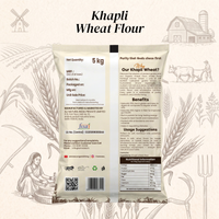 Khapli Stone-Grounded Wheat Flour 5 KG