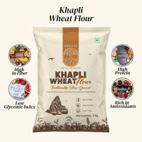 Khapli Stone-Grounded Wheat Flour 5 KG