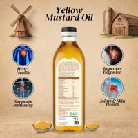 Cold Pressed Yellow Mustard Oil