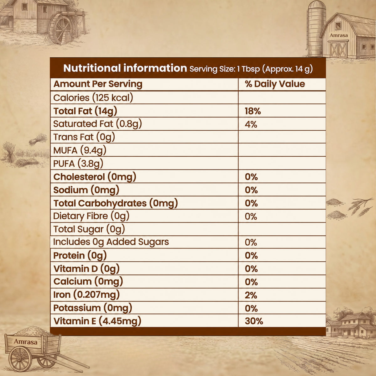 Cold Pressed Yellow Mustard Oil