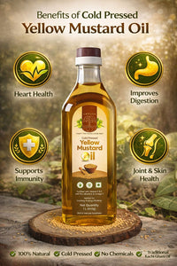 Cold Pressed Yellow Mustard Oil